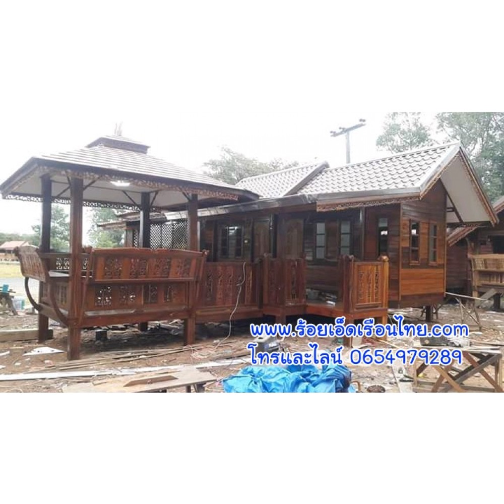 บ้านระเบียงข้างแบบที่32 ขนาด5.5×8 บ้านระเบียงข้างแบบที่32 ขนาด5.5×8